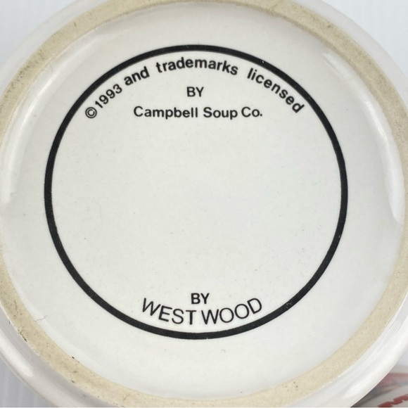 Campbells Soup Mugs 1998 Vintage Collectible Professions Mugs Set of 2 - 14 oz - Picture 8 of 8